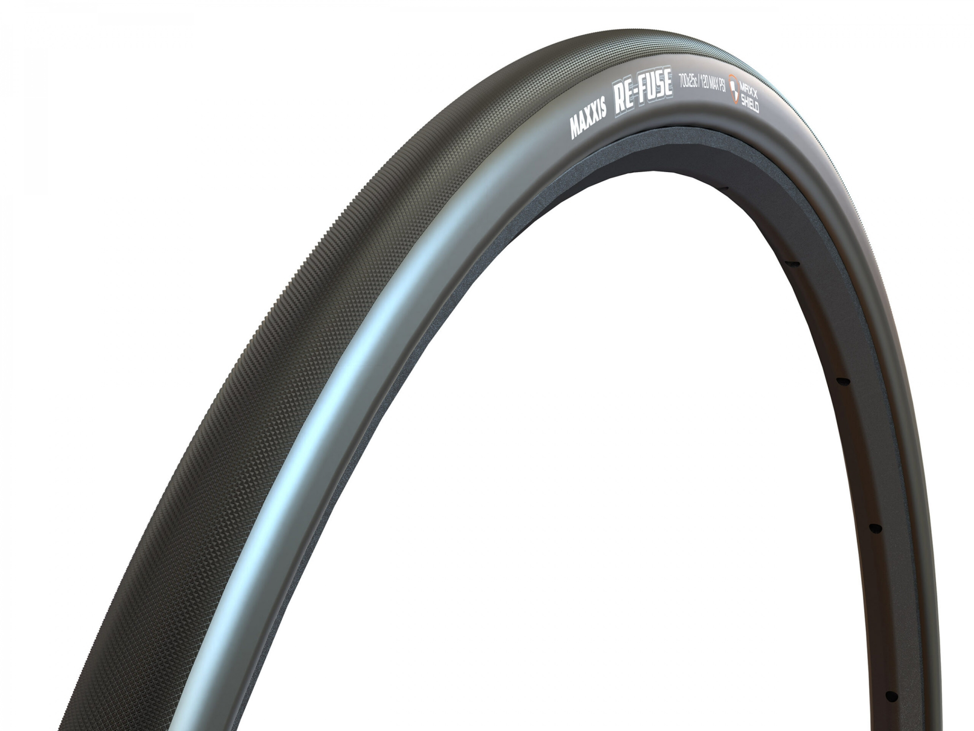 Покришка 700x25C Maxxis RE-FUSE, TPI60, Foldable, MAXXSHIELD фото 