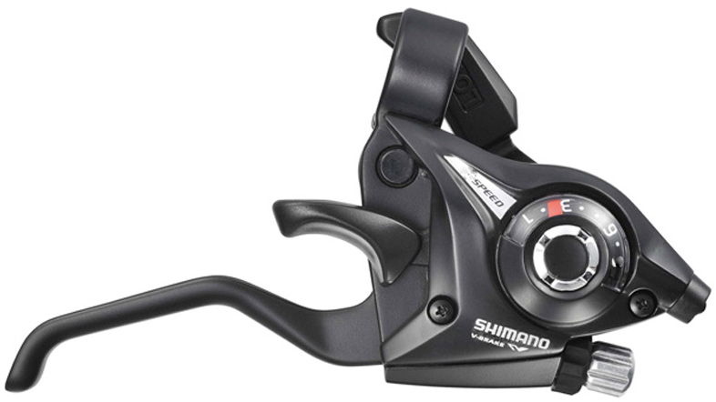 Ручки переключения лев+прав Shimano STEF-51 моноблок 7 ск. фото 