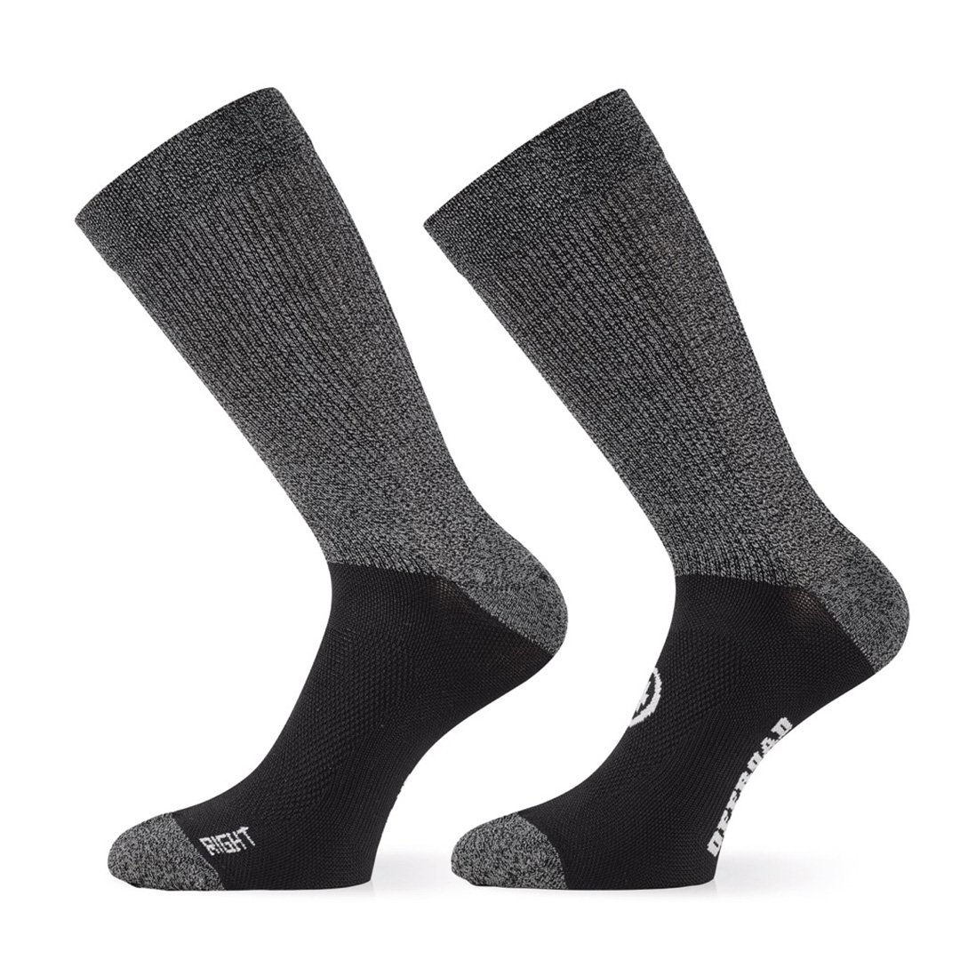 Носки ASSOS Trail Socks, черные, I/40-43 фото 2