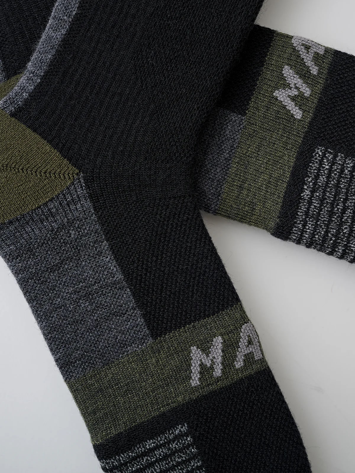 Носки MAAP Alt Road Merino Sock Black/Loam р 43-45 L/Xl фото 2