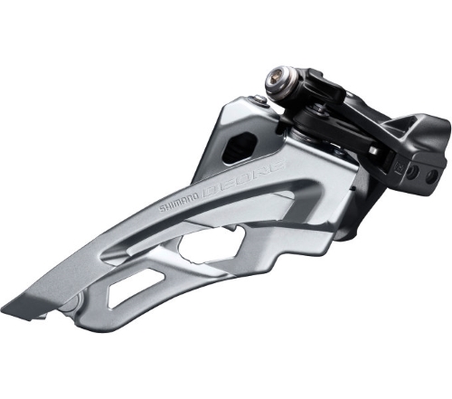 Перемикач передній FD-M6000-L, DEORE 3X10, LOW CLAMP, SIDE SWING, FRONT-PULL хомут фото 