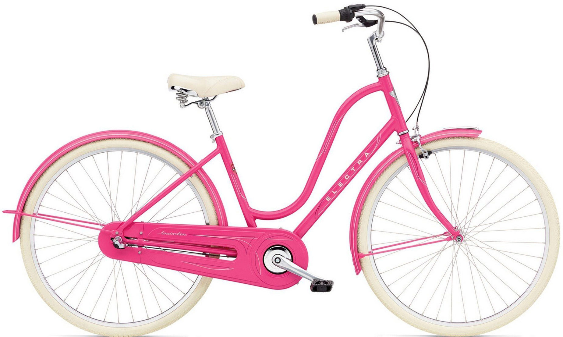 Велосипед 28" Electra Amsterdam Original 3i Al Ladies' Deep Pink фото 