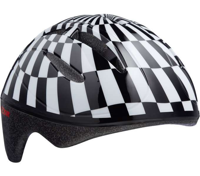 Шлем детский LAZER BOB, черно-белый фото 