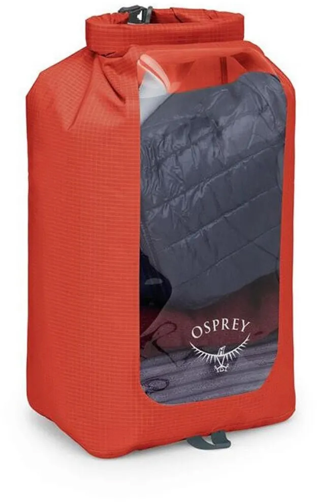 Гермомешок Osprey DRYSACK 20L w/Window Mars Orange O/S фото 