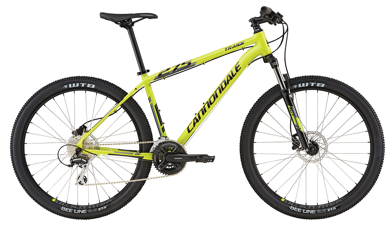 Велосипед 27,5 "Cannondale TRAIL 6 рама - L салатовий 2016 фото 