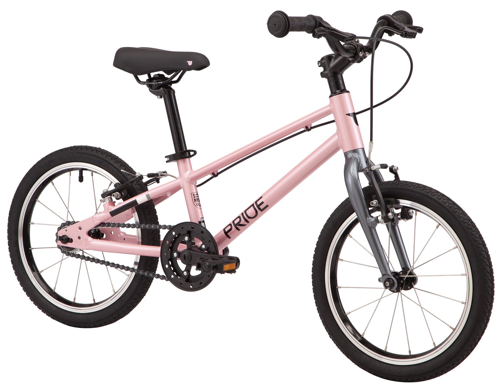 Велосипед 16" Pride GLIDER 16 2022, рожевий фото 2