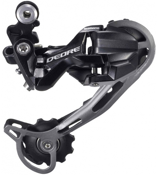 Перемикач задн. Shimano Deore RD-M592 SHADOW 9-k довга лапка фото 
