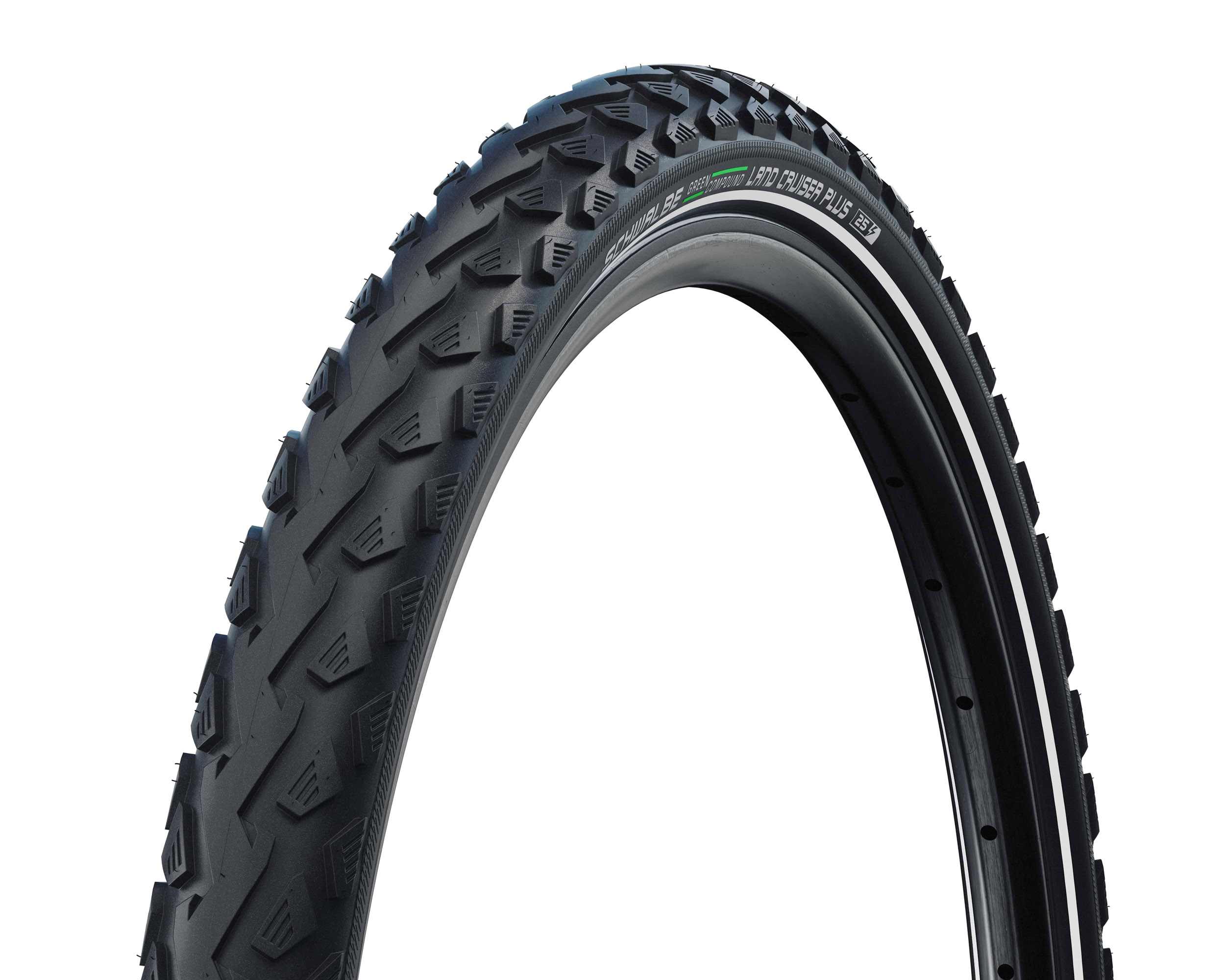 Покрышка 26x1.75 (47-559) Schwalbe LAND CRUISER PLUS PunctureGuard 47-559 B/B+RT HS450 Green Compound фото 
