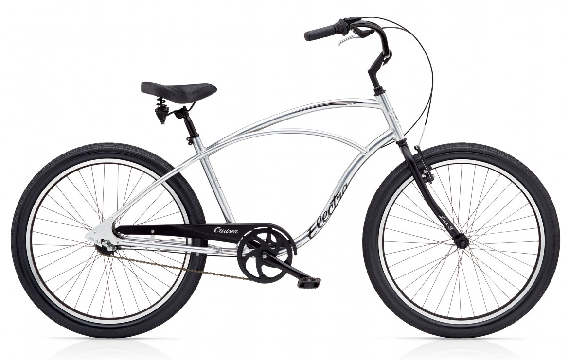 Велосипед 26 "Electra Cruiser Lux 3i Men's Silver фото 