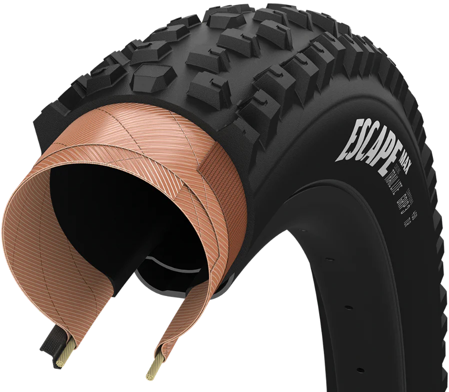 Покришка 29x2.40 (61-622) GoodYear Escape Max, Trail Lite, Dynamic:Grip3, Folding, Black фото 