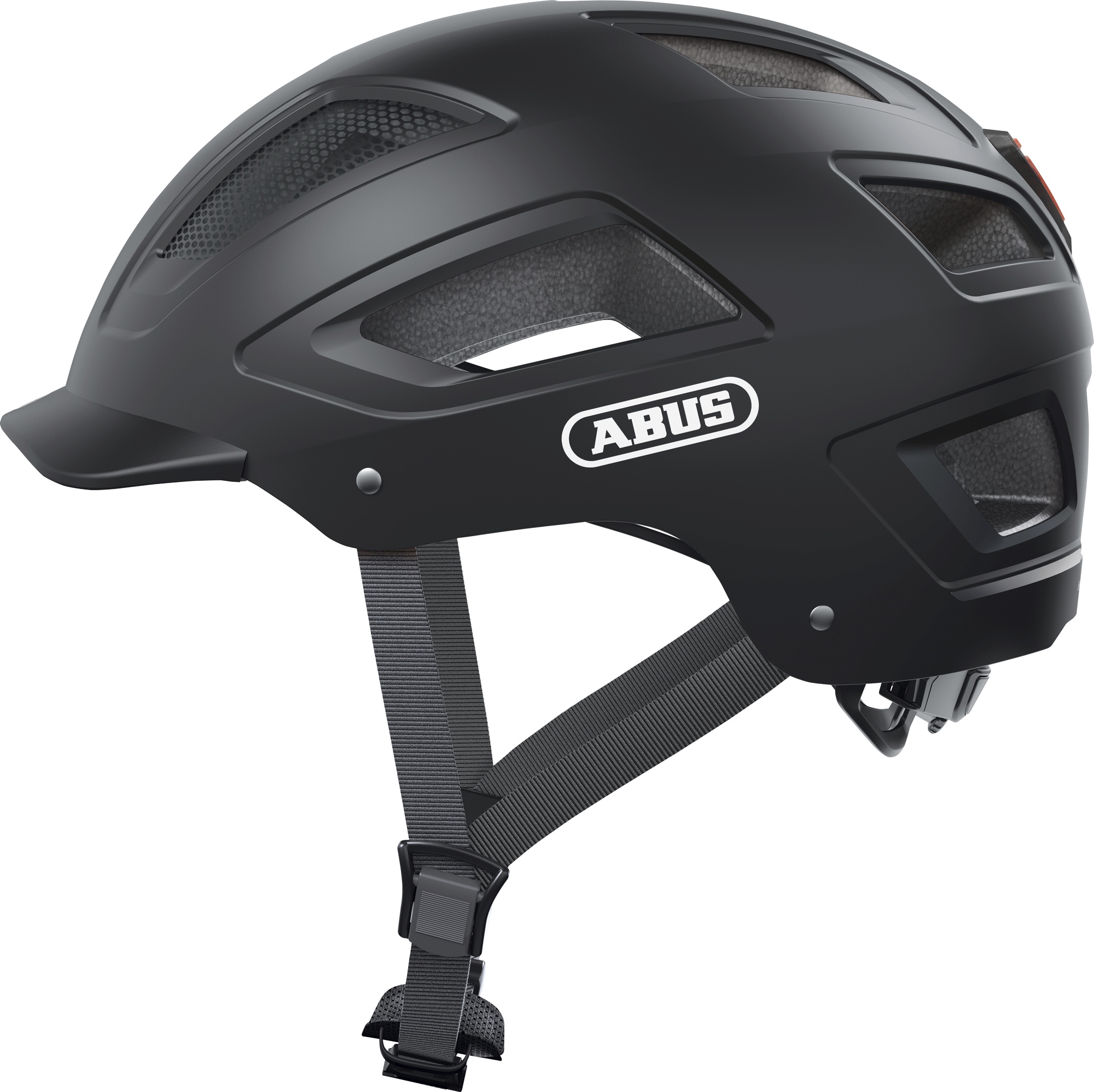 Шлем ABUS HYBAN 2.0, размер XL (58-63 см), Velvet Black, черный фото 