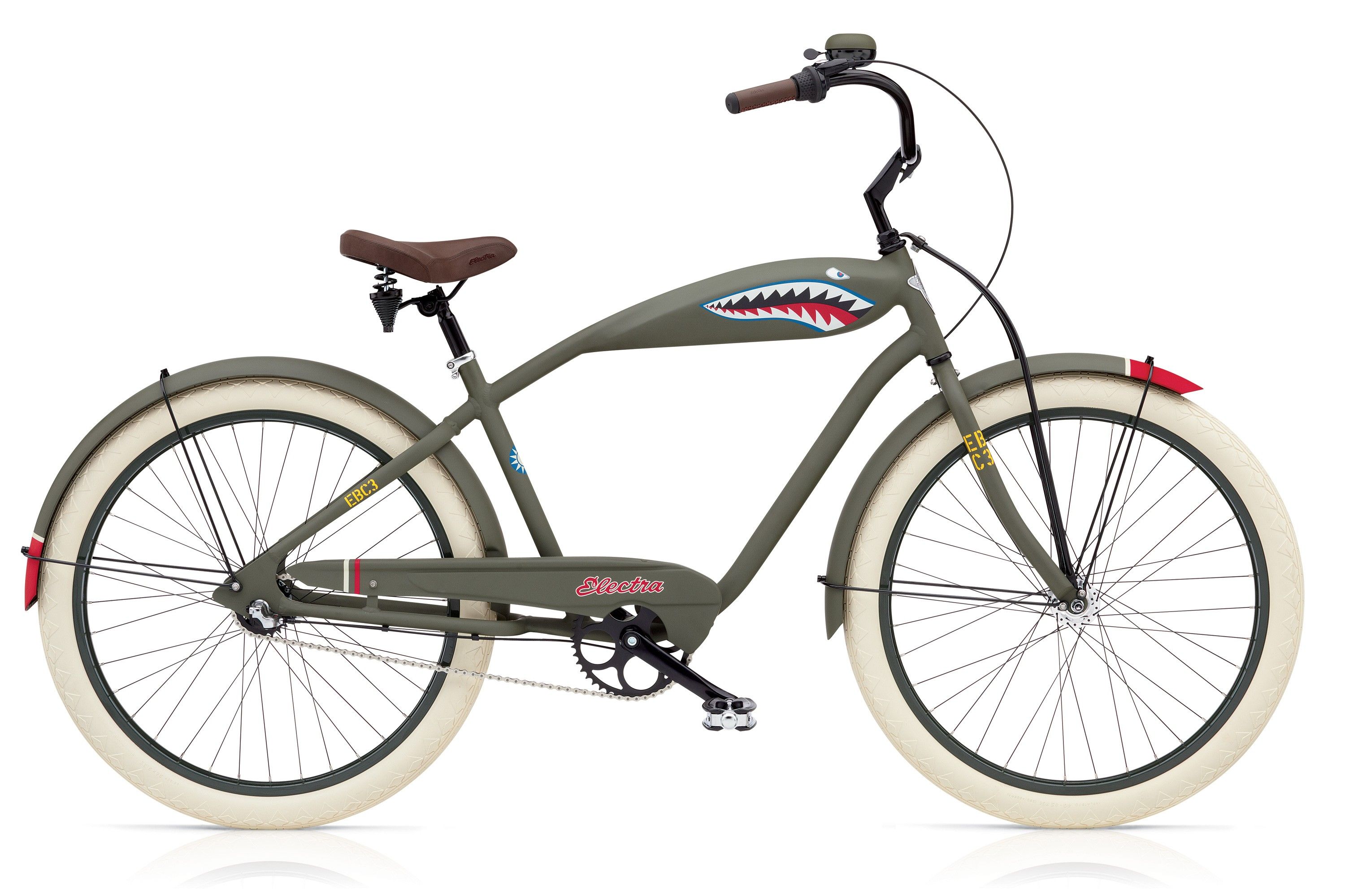 Велосипед 26" Electra Tiger Shark 3i Men's midway Grey
