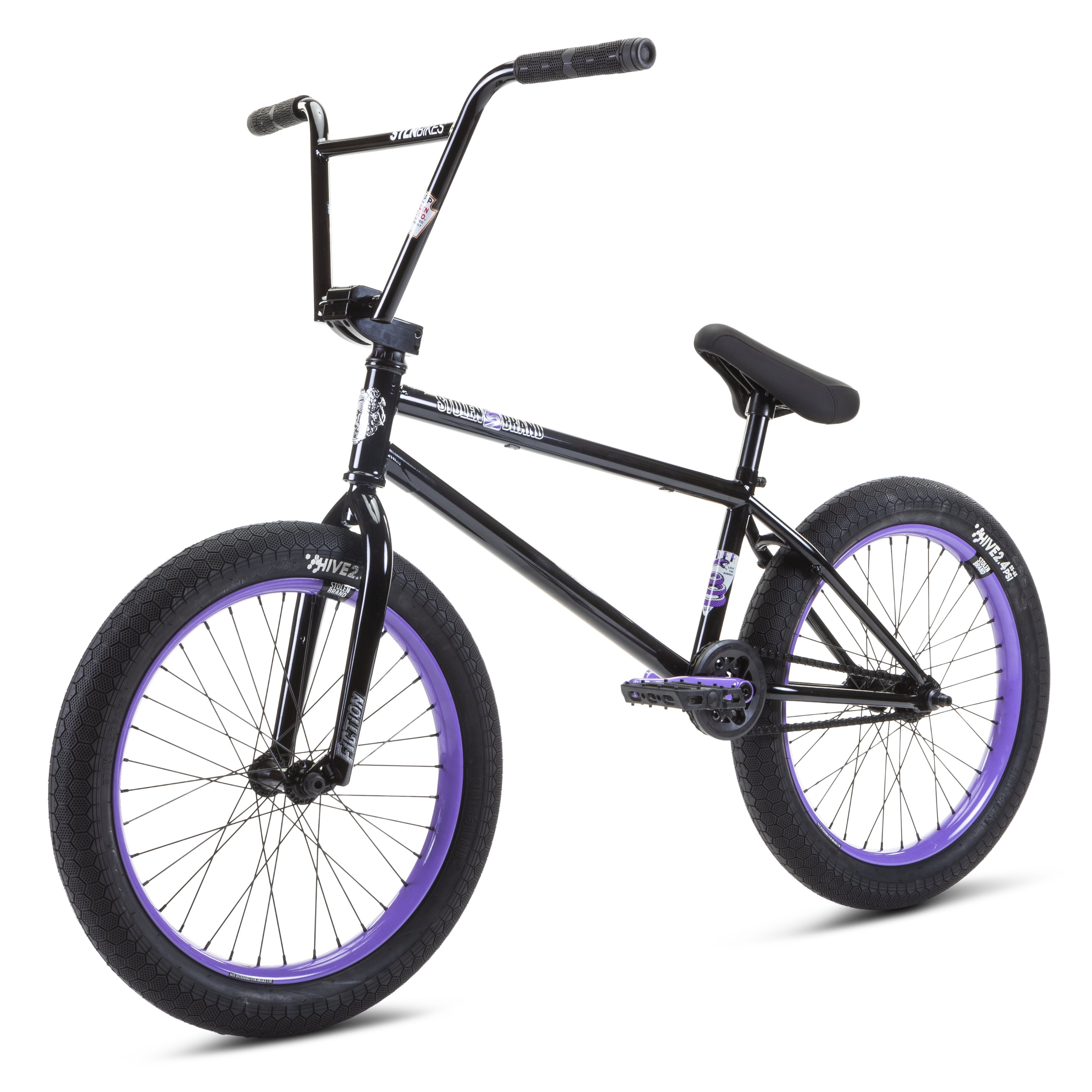Велосипед 20" Stolen SINNER FC XLT LHD 21.00" BLACK W/VIOLET A3 фото 2