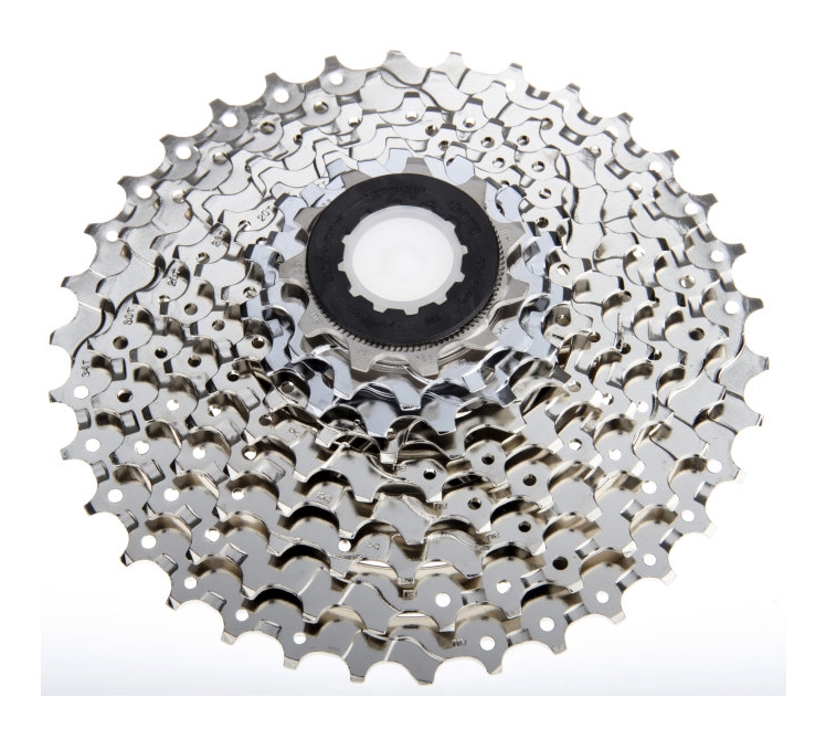 Кассета Shimano CS-HG50 Tiagra, 9-ск., 14-25, серебр. фото 