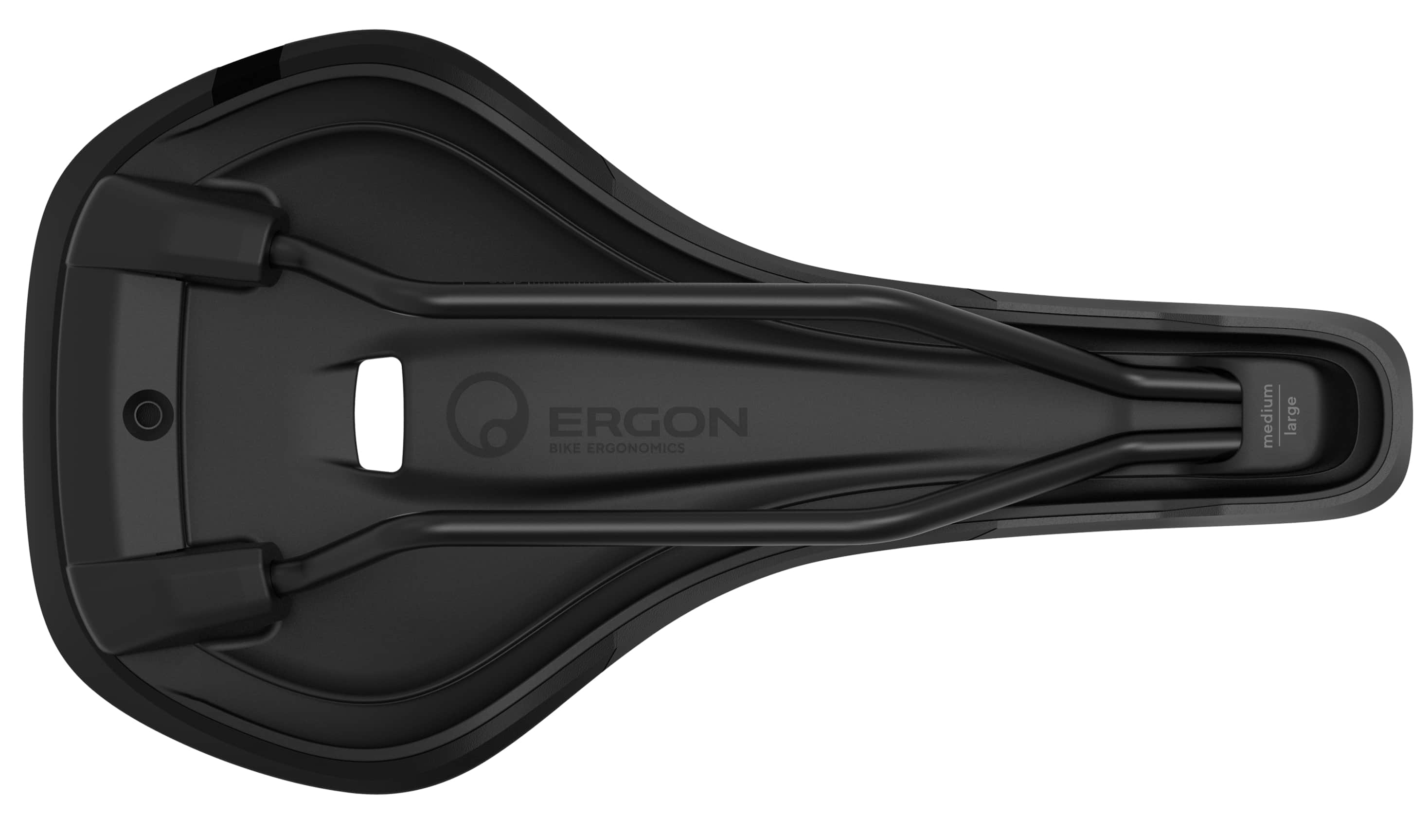 Сідло Ergon SM E-Mountain Pro M/L, 153 мм, Stealth, чорне фото 5
