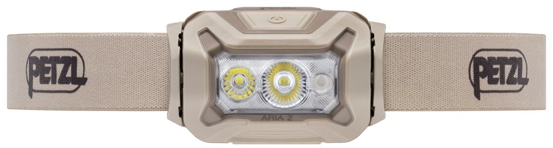 Фонарь налобный Petzl ARIA 2, 450 лм, 3xAAA, RGB Desert фото 3
