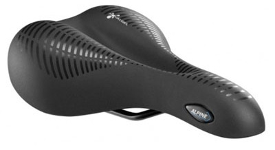 Седло Selle Royal Classic Athletic база-сталь Alpine Act.tex черный фото 