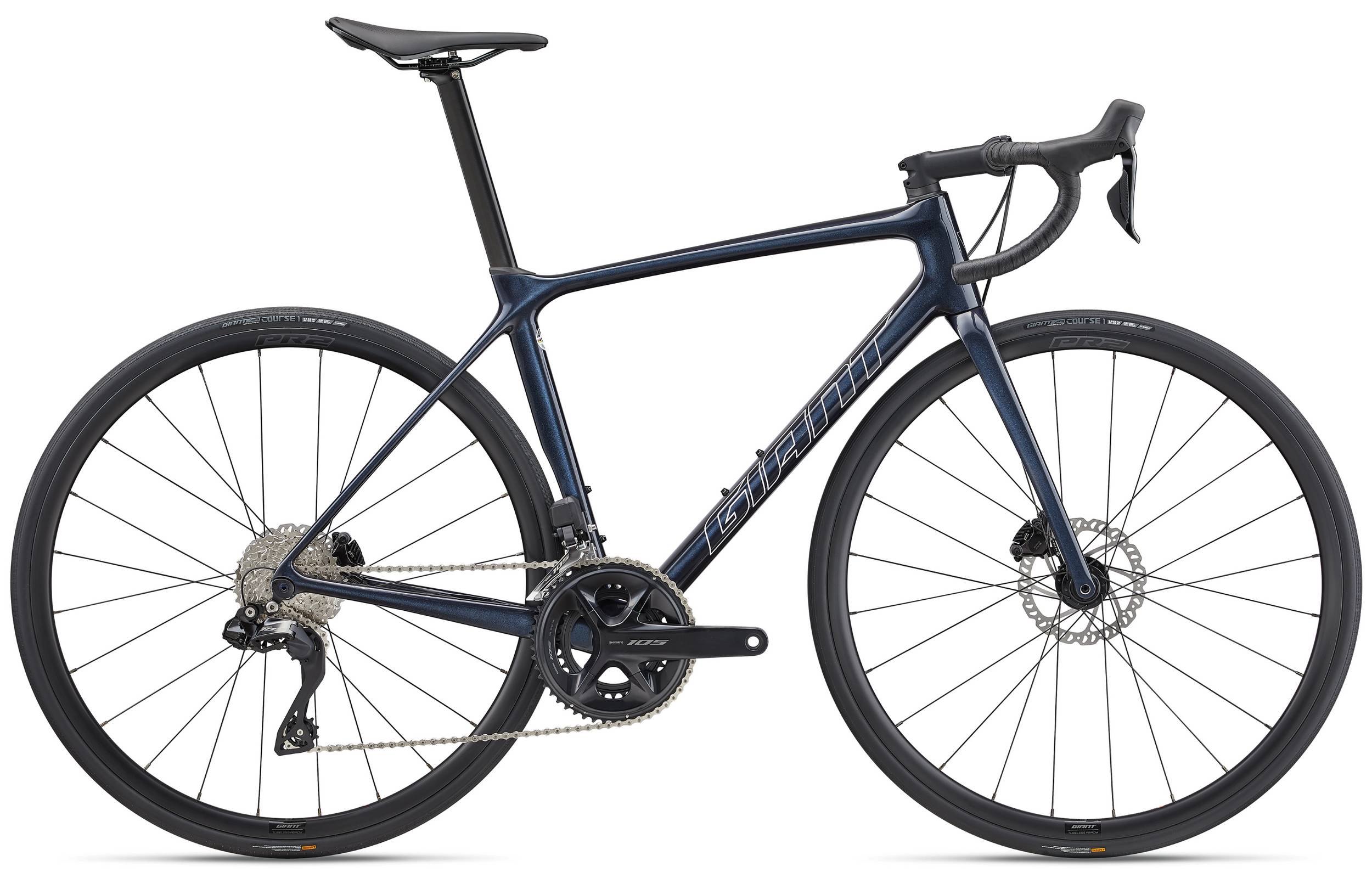 Велосипед 28" Giant TCR ADVANCED 1 Disc KOM рама - M Cold Night A3 фото 