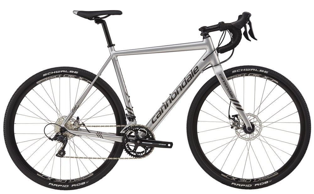 Велосипед 28 "Cannondale CAADX Sora рама - 51см 2017 SLV сірий фото 