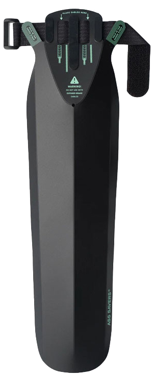 Крыло пер. Ass Savers SPEED MULLET Regular, Black фото 