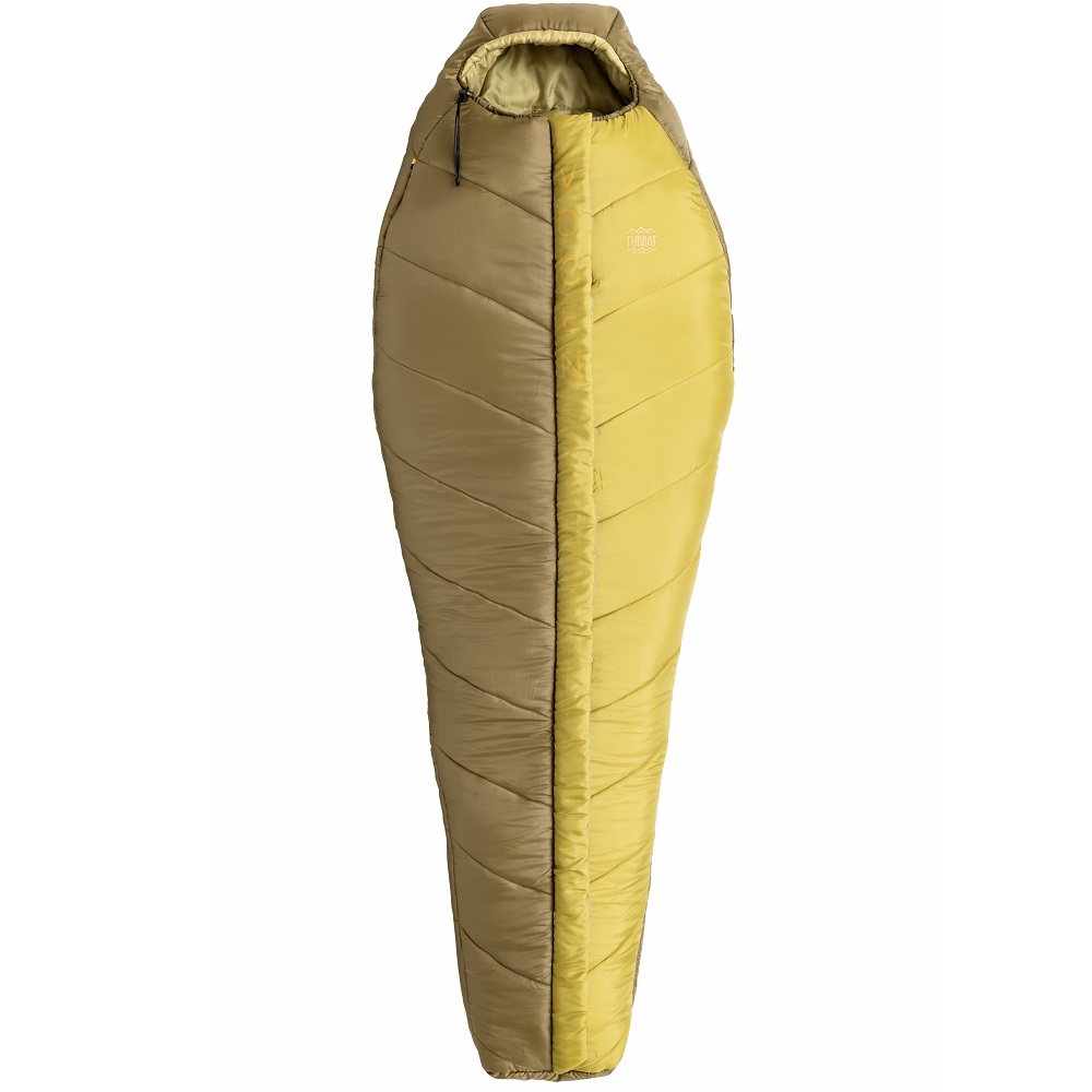 Спальный мешок Turbat VOGEN WINTER, 195 см, хаки/горчичный фото 