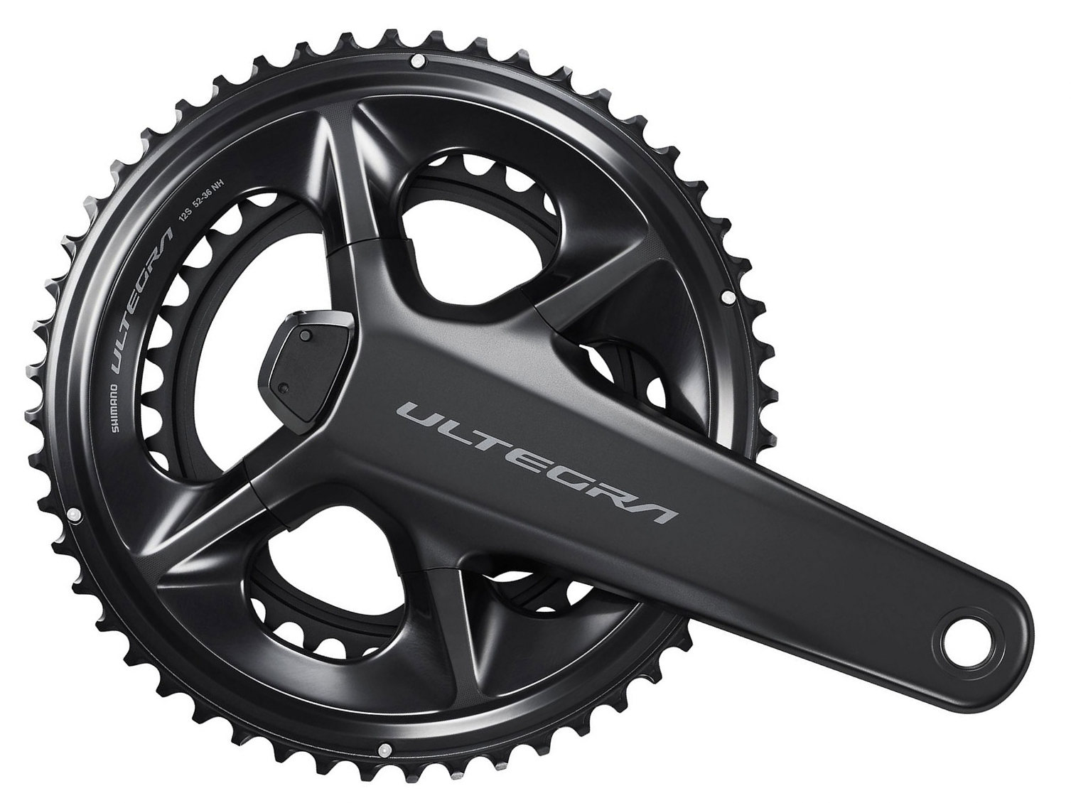Шатуны Shimano FC-R8100-P ULTEGRA, Hollowtech II, 172.5 мм, 52x36, с измерителем мощности фото 