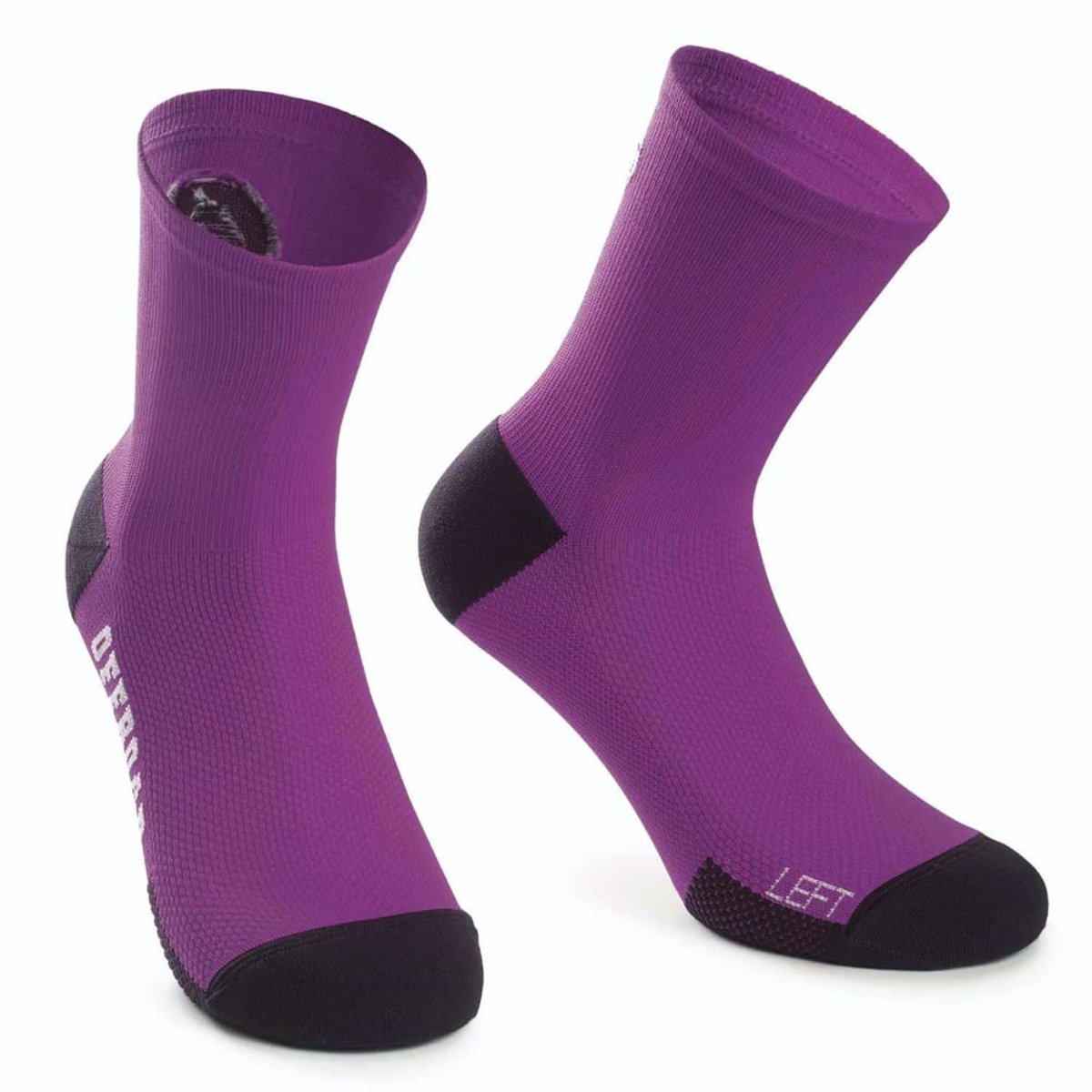 Шкарпетки ASSOS XC Socks Cactus Purple, фіолетові 0/35-38 фото 