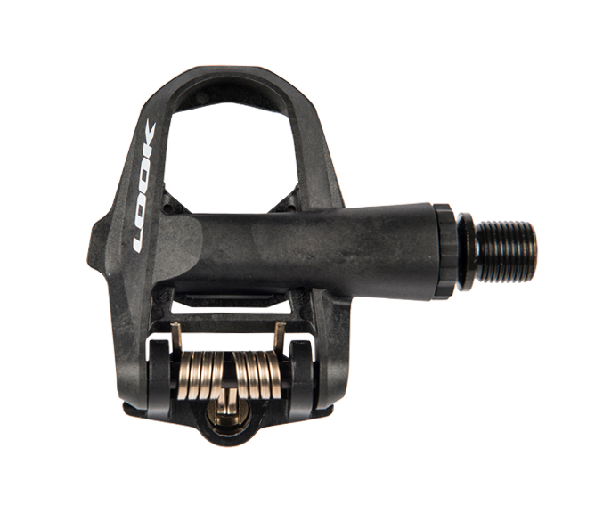 Педали Look KEO 2 MAX CARBON, карбон, ось chromoly 9/16", черные фото 2