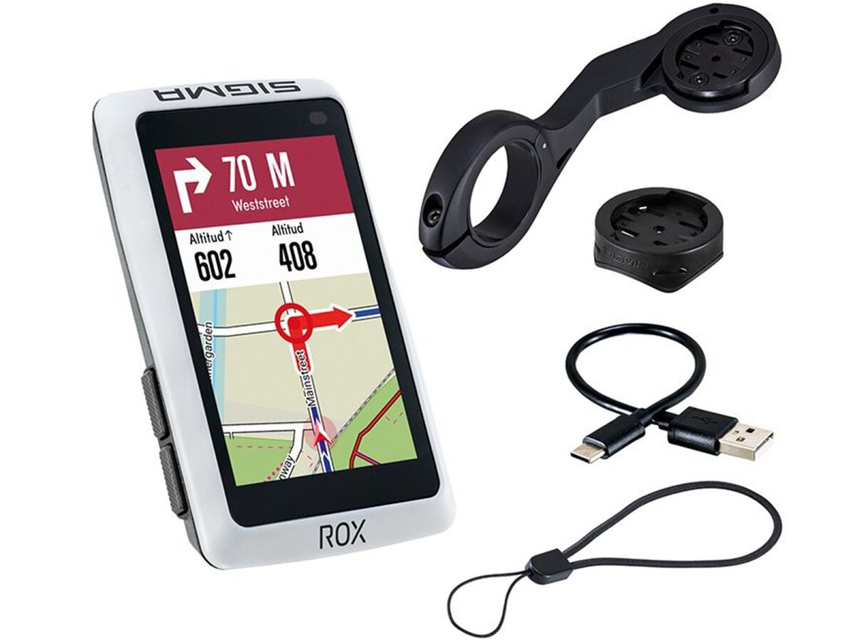 Велокомп'ютер Sigma Sport ROX 12.1 EVO White фото 3