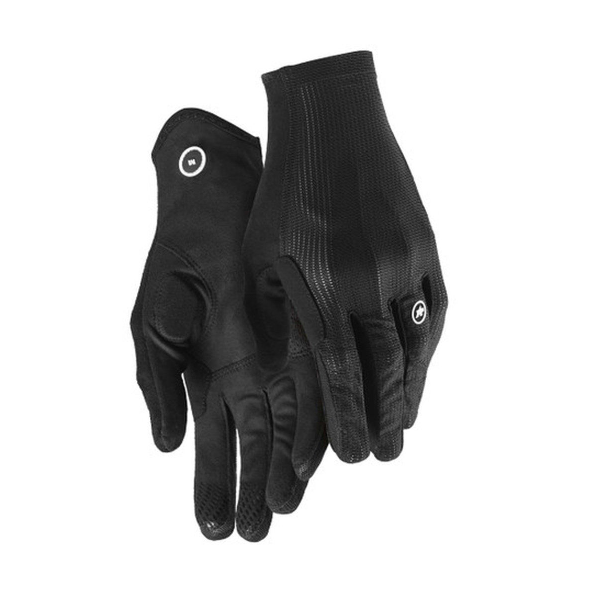 Перчатки ASSOS XC FF Gloves Black Series, с закрытыми пальцами, черные, M фото 