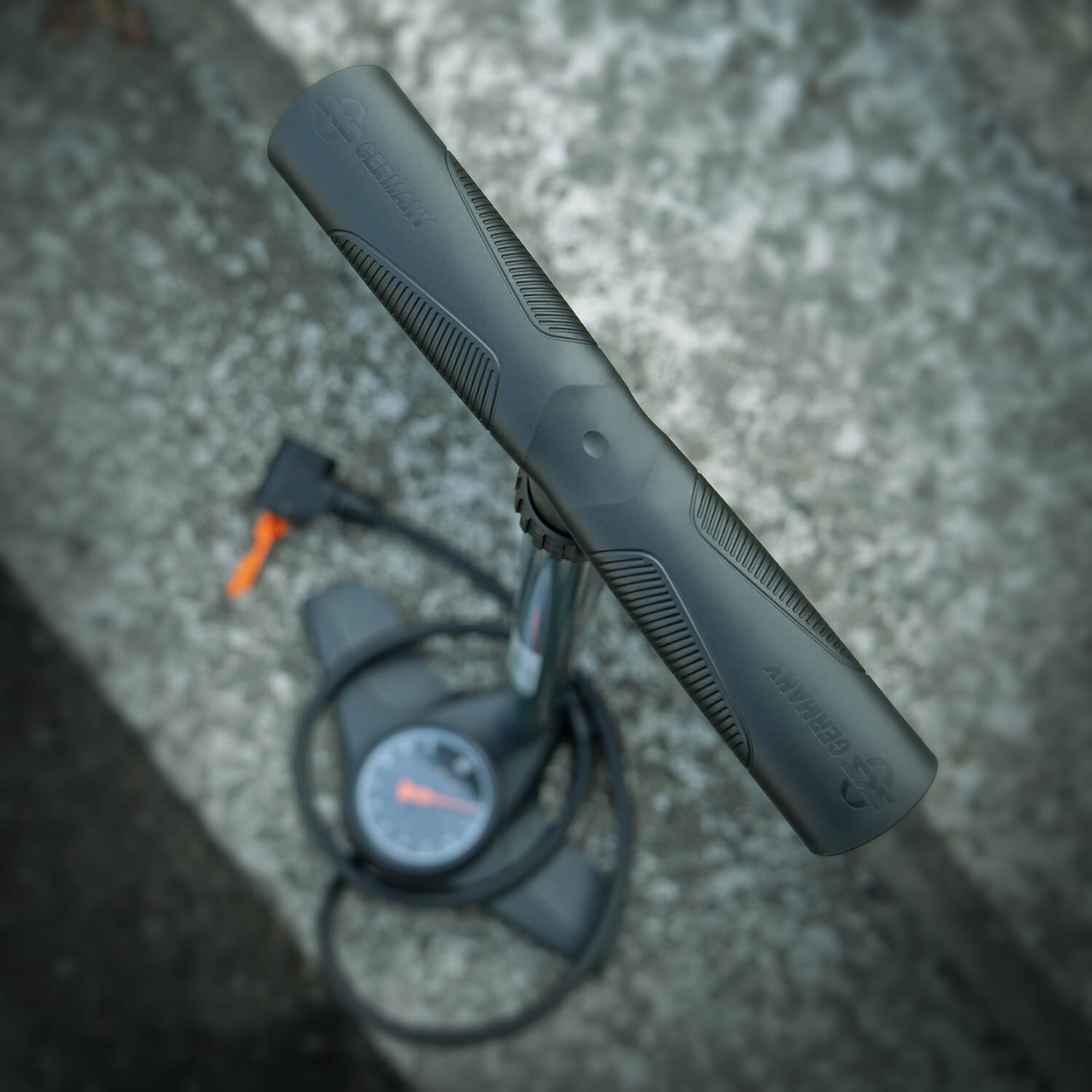 Насос напольный SKS AIRLITE 10.0, 144psi, Black фото 4