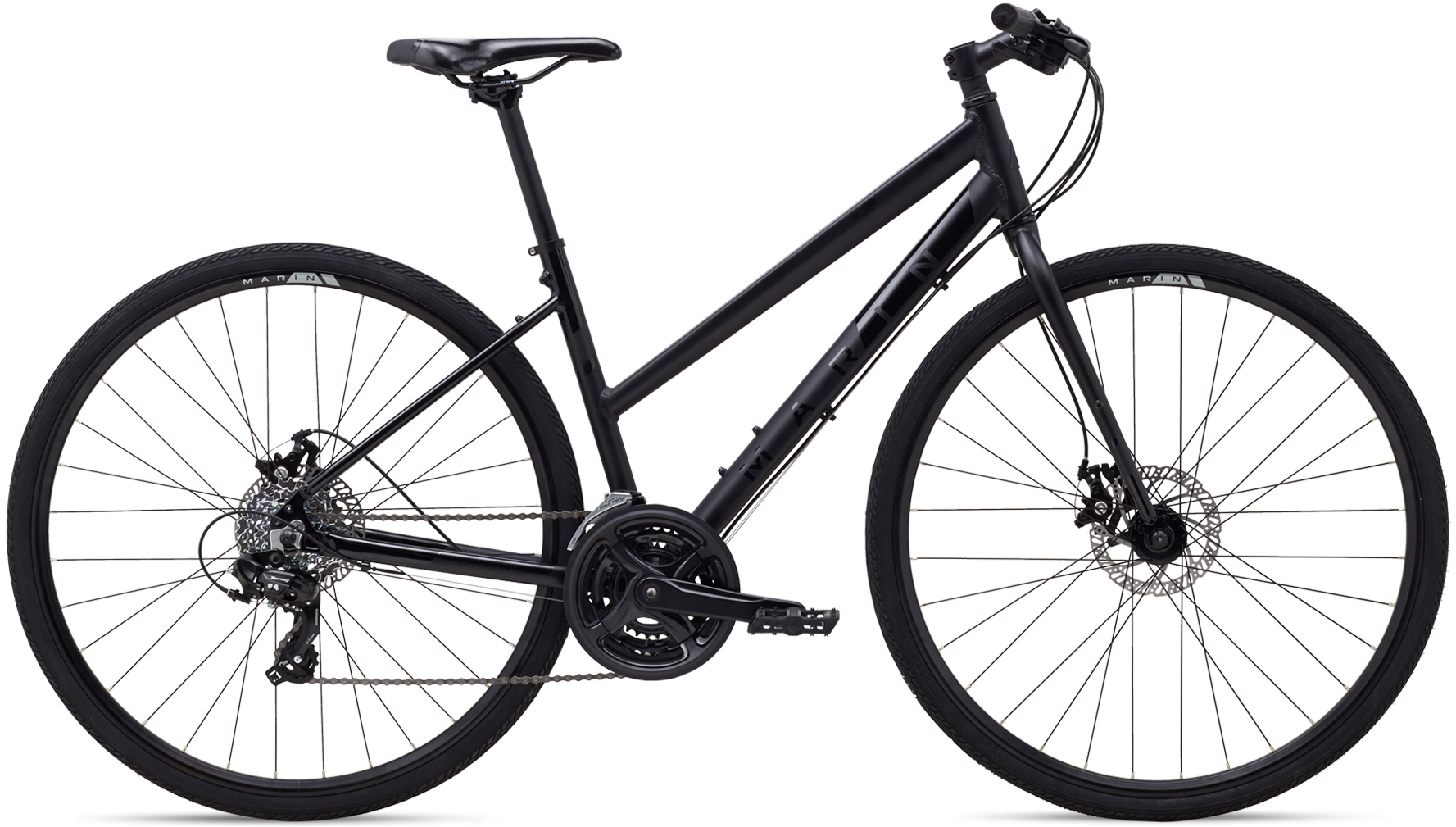 Велосипед 28" Marin TERRA LINDA 1 рама - S 2021 Black/Black