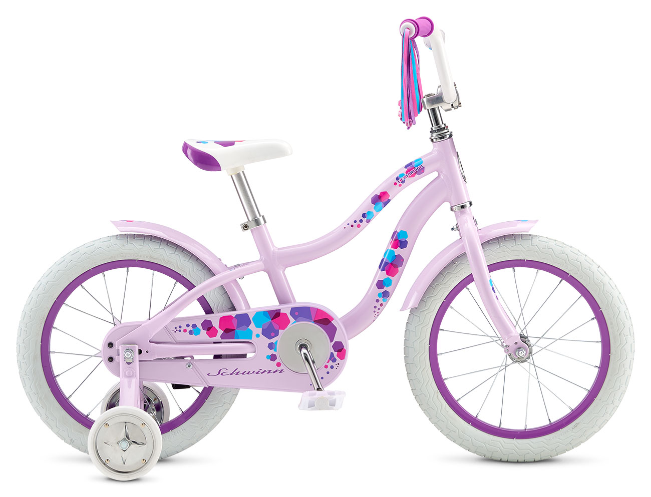 Велосипед 16 "Schwinn LIL Stardust girl фіолетовий 2017 фото 