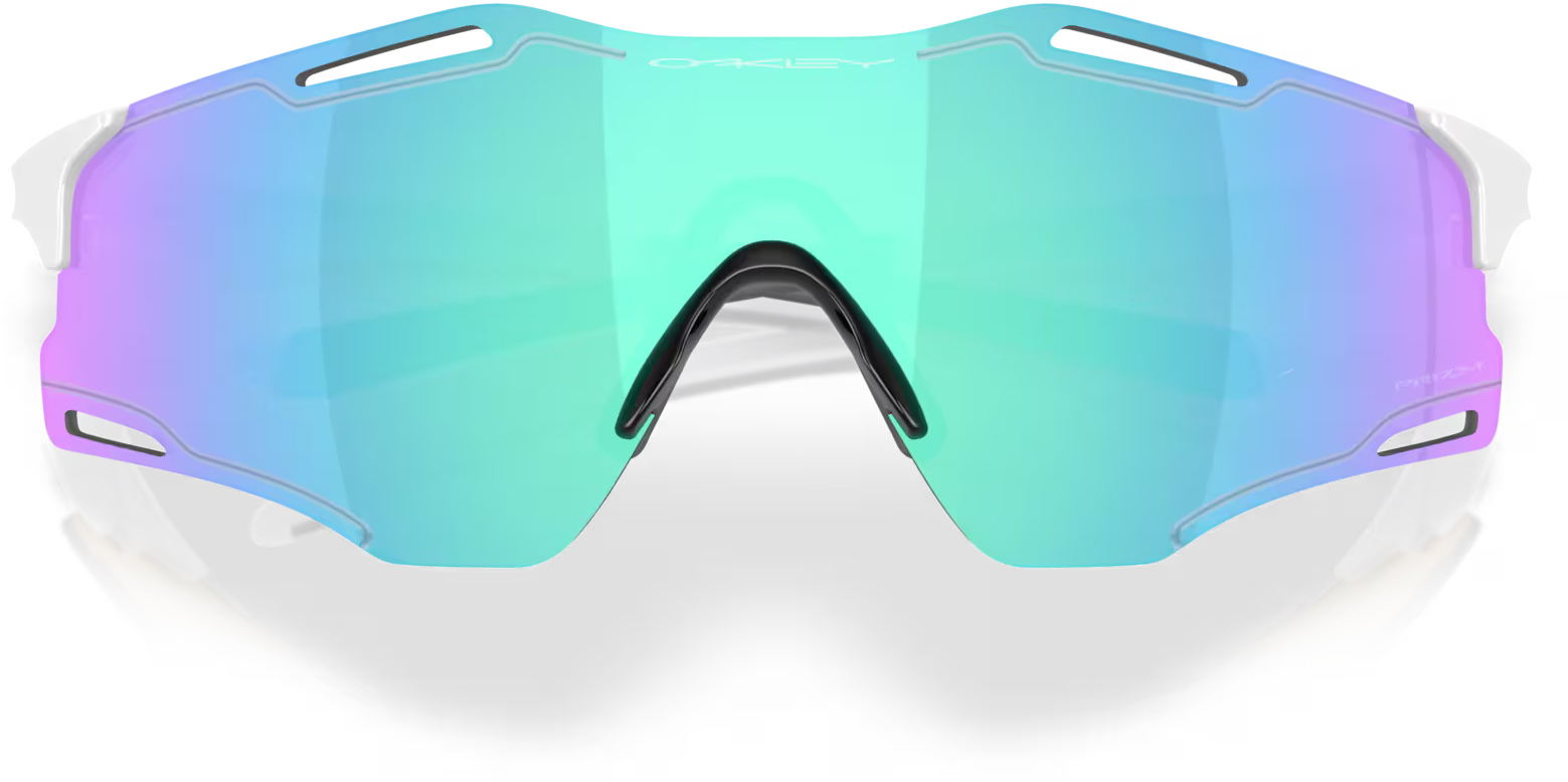 Очки Oakley CYBR ZERO Polished White / Prizm Sapphire фото 5