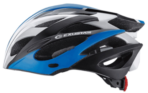 Шлем EXUSTAR BHM114 размер S/M 55-58см синий фото 1