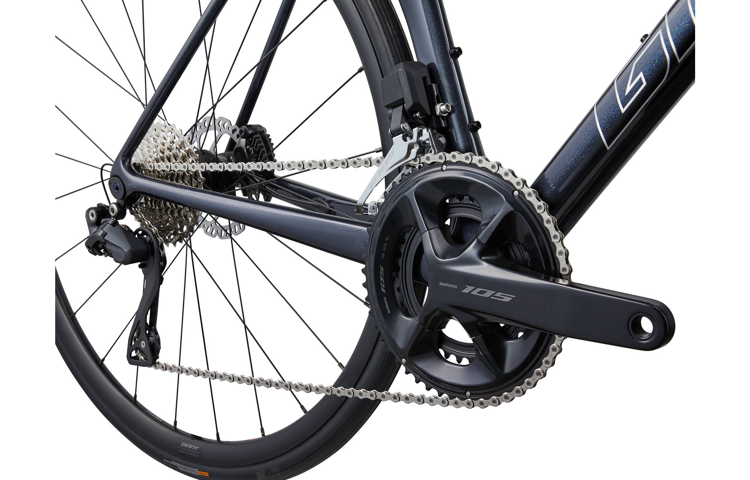 Велосипед 28" Giant TCR ADVANCED 1 Disc KOM рама - ML Cold Night A3 фото 5