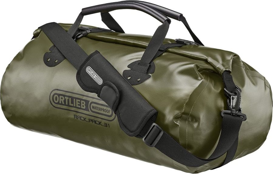 Гермобаул на багажник Ortlieb Rack-Pack olive-black, 31 л  фото 