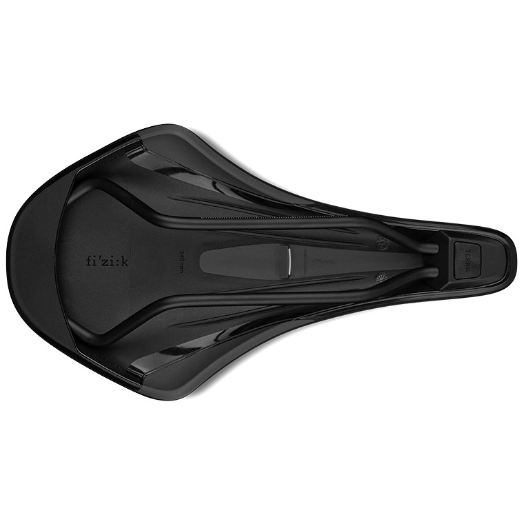 Седло Fizik Terra Argo X5 - 140mm, Gravel, вес 250гр, black фото 4