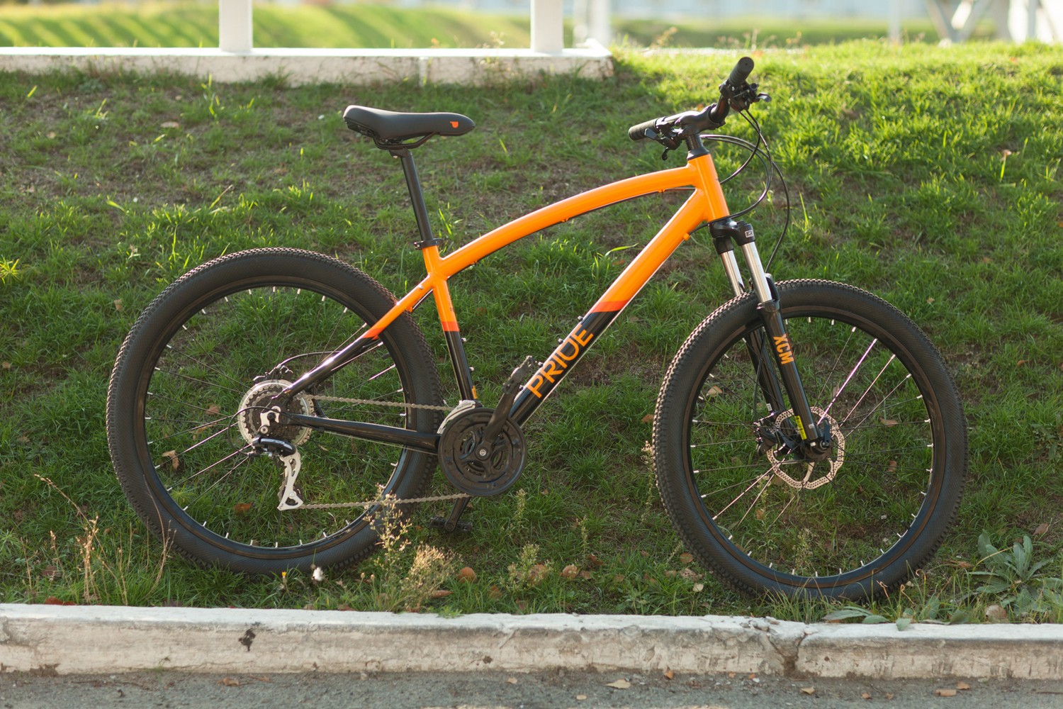 Велосипед 27,5" Pride RAGGEY рама - XL 2022 оранжевый фото 6