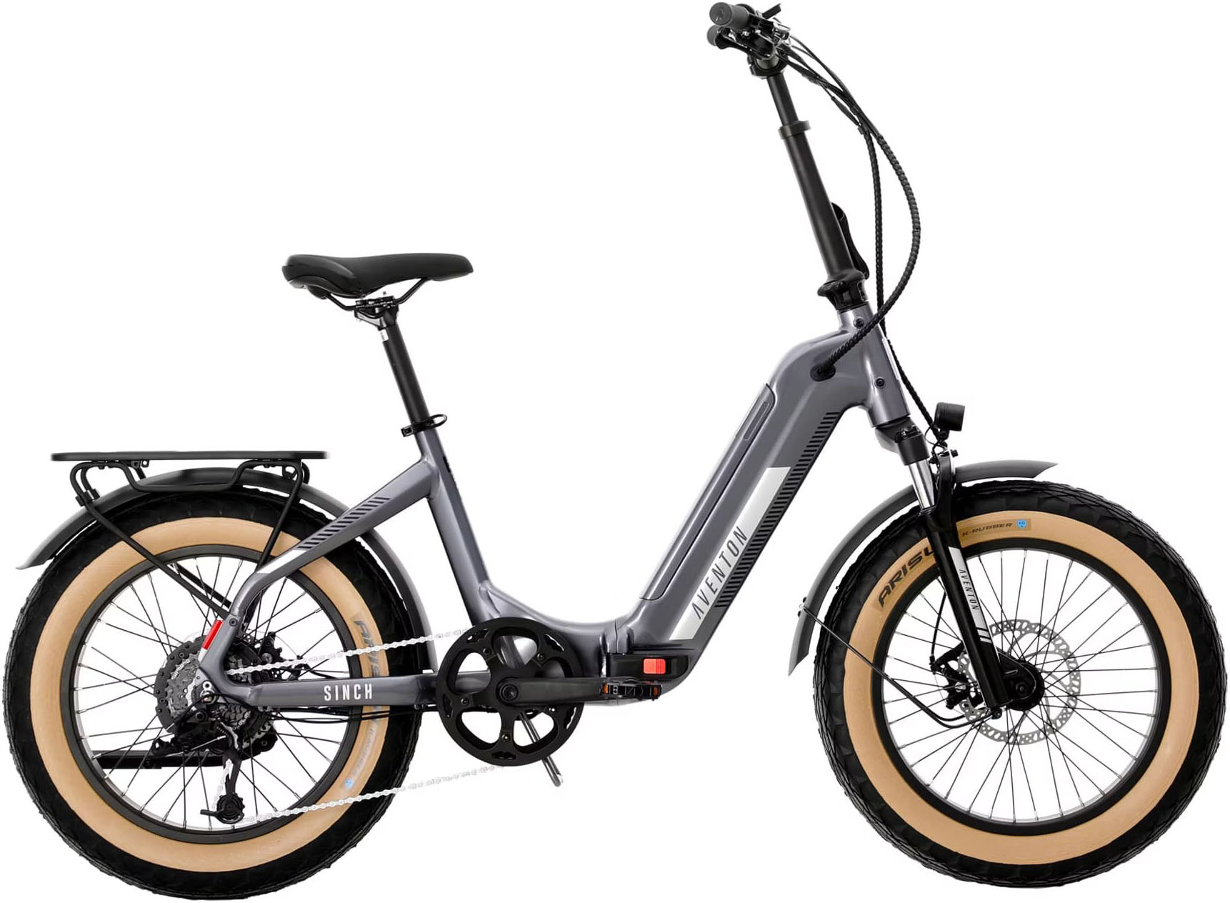 Электровелосипед 20" Aventon Sinch.2 500 Qicksilver A4 фото 