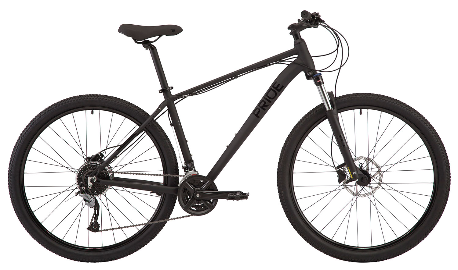 Велосипед 29" Pride MARVEL 9.3 рама - XL BLACK/BLACK A0 фото 