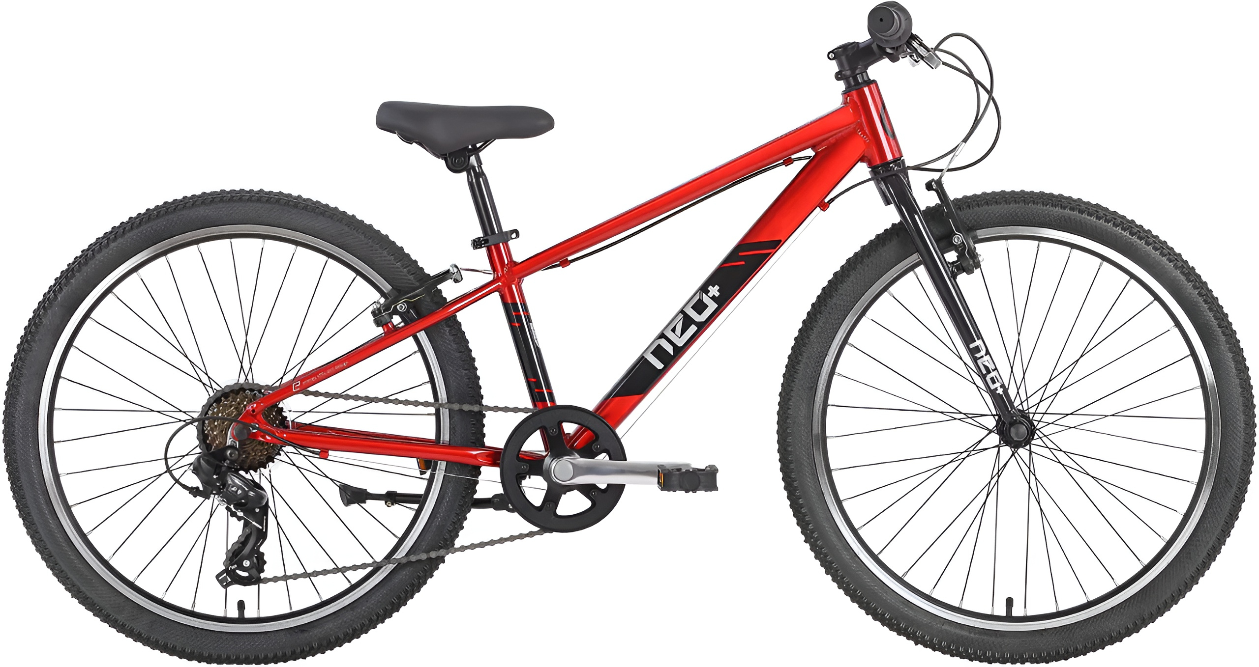 Велосипед 24" Apollo NEO 7s boys Chrome Red фото 