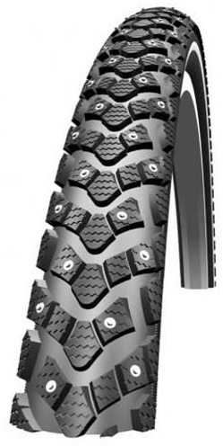 Покрышка 28x1.60 (42-622) Schwalbe MARATHON Winter K-Guard B/B+RT HS396 (240 Studs) WiC фото 