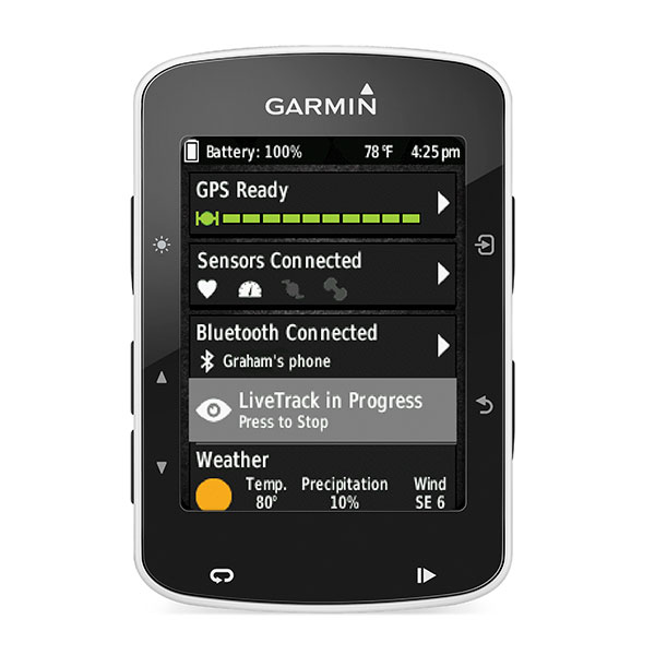 Велокомп'ютер Garmin Edge® 520 фото 7