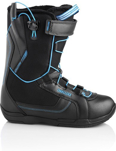 Ботинки сноубордические Deeluxe Shuffle One размер 28,5 black/blue фото 