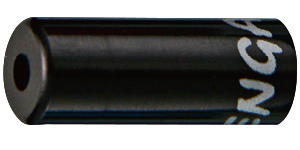 Ковпачок Bengal CAPD1BK на оболонку перемикання передач, алюм., кол. анодіровка, сумісний з 4mm оболонкою (5.2x4.2x15) чорний (50шт) фото 