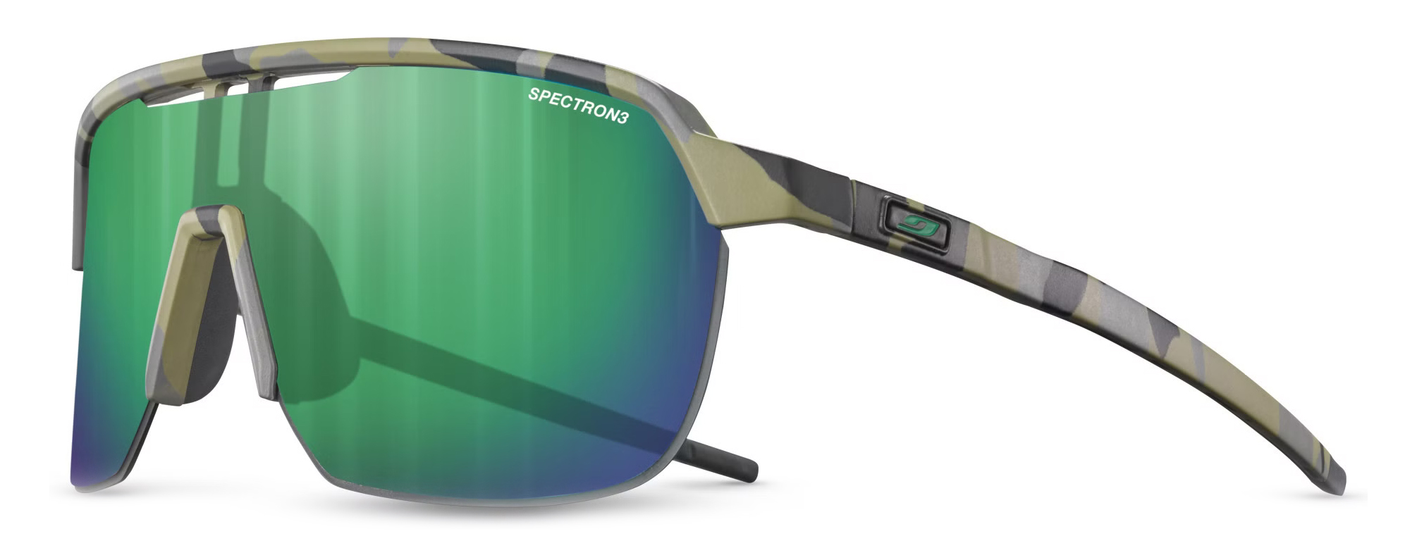 Окуляри Julbo FREQUENCY SPECTRON 3, камуфляж, зелена лінза фото 