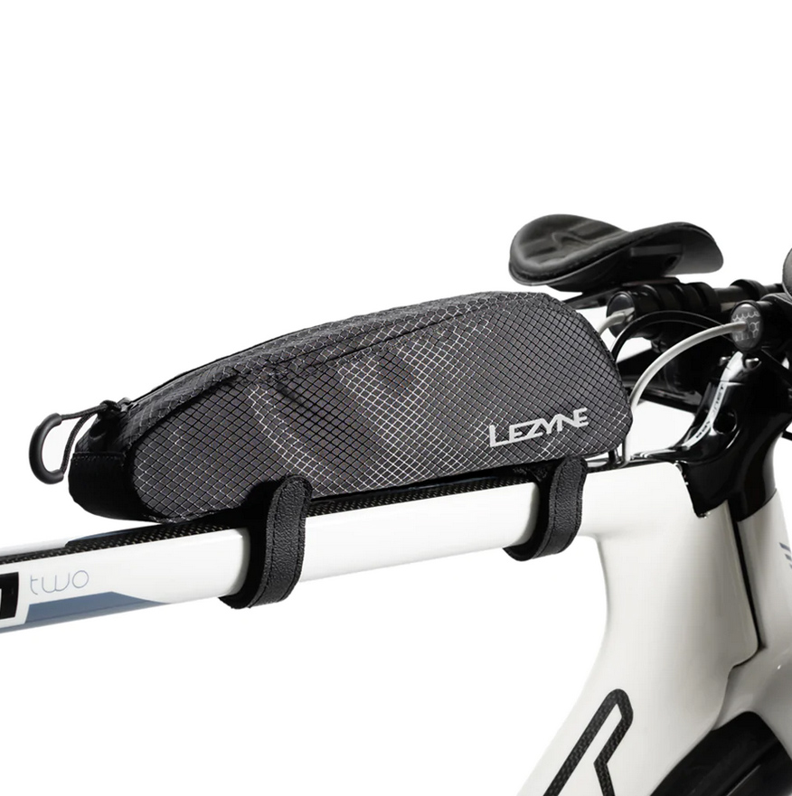 Сумка на верхнюю трубу Lezyne AERO ENERGY CADDY, 0,7 л, черная фото 2