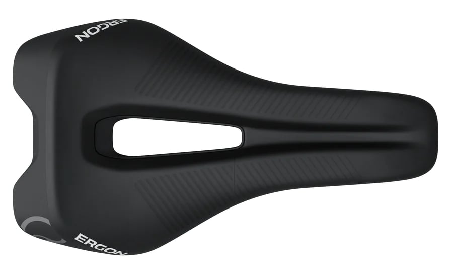 Седло Ergon SR Tri Men Mid, 130 мм, черное фото 2