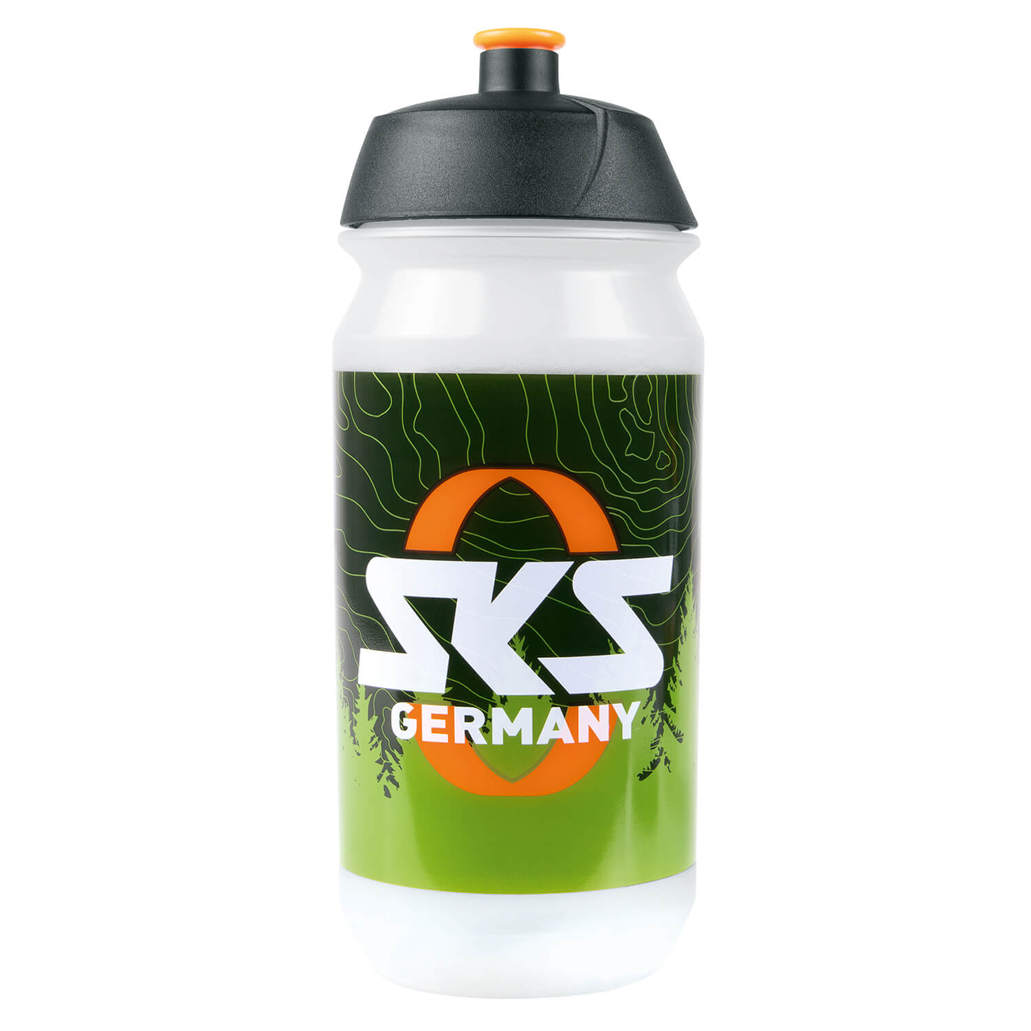 Фляга 0,5 SKS ORGANIC DRINKING BOTTLE MADE OF SUGAR CANE SMALL, зеленая фото 